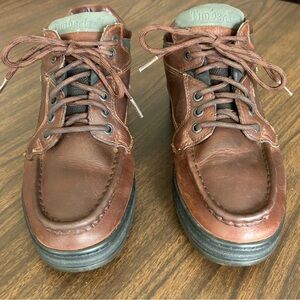 Timberland 37042 Heritage GTX Moc Toe MID Gore-tex BOOTS Brown Size 8